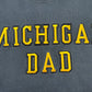 Michigan Dad Embroidered Crewneck