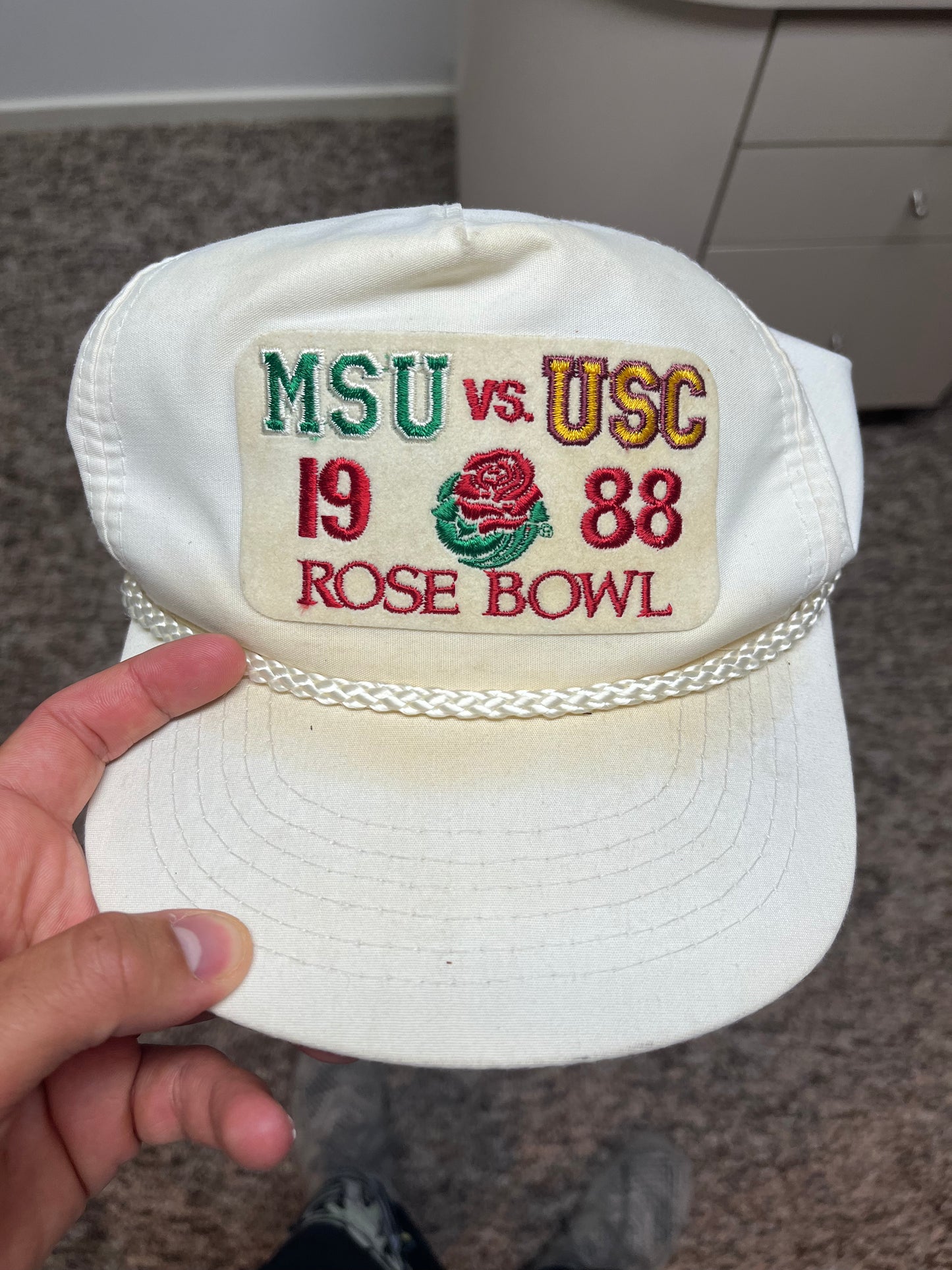 Michigan State 1988 Rose Bowl Hat