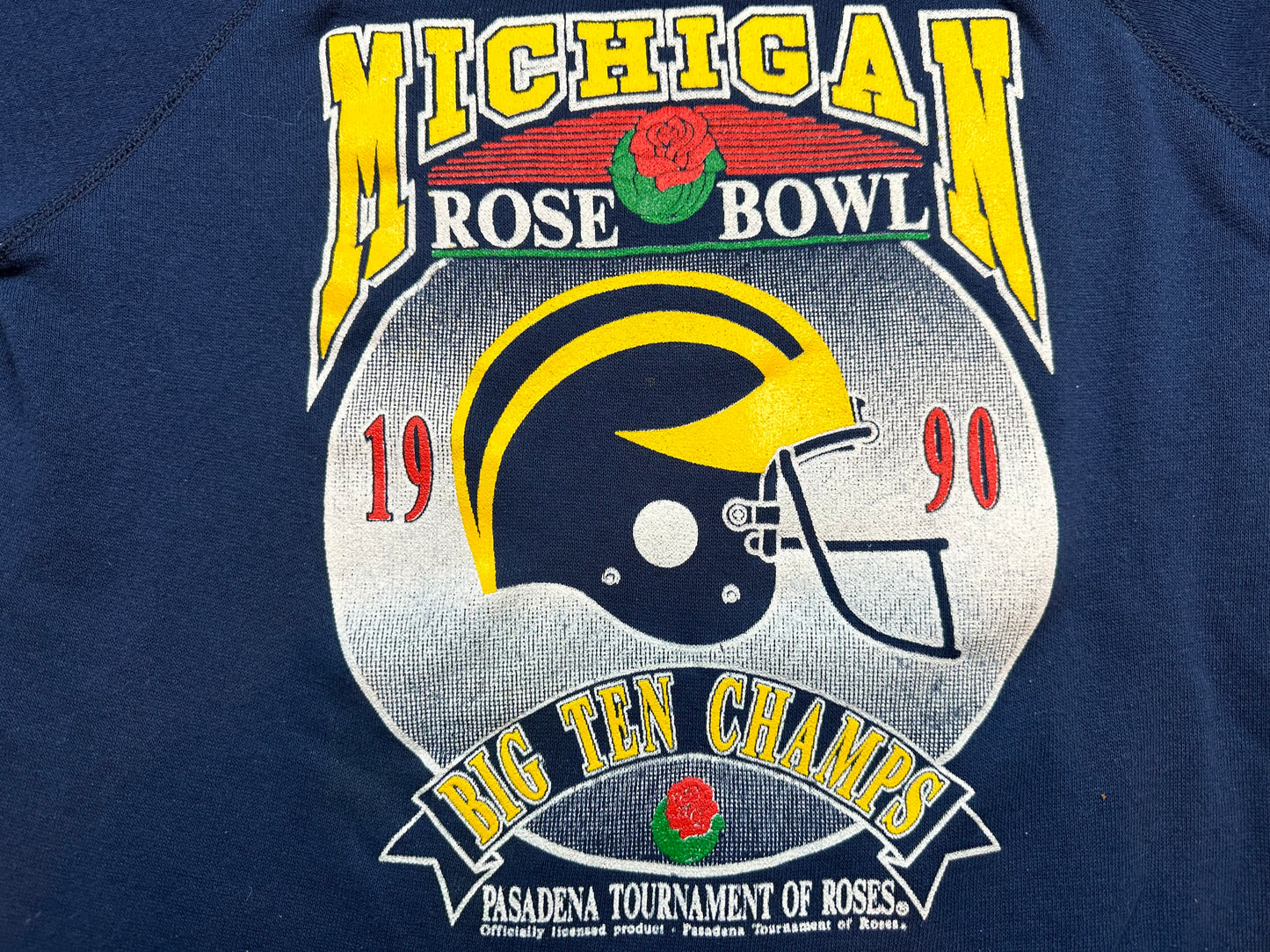 Michigan 90 Rose Bowl Crewneck