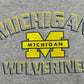 Michigan Wolverines Script Crewneck