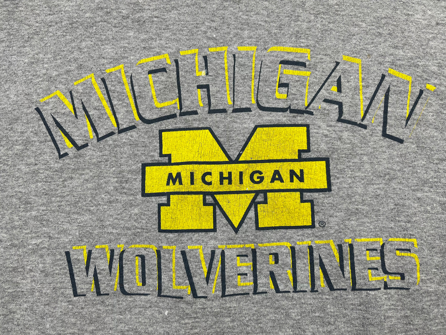 Michigan Wolverines Script Crewneck