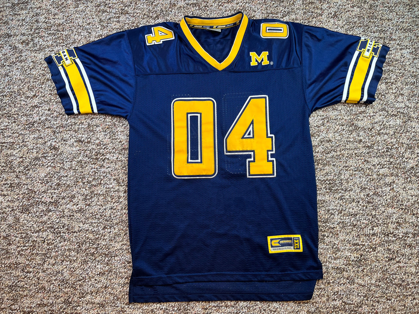 Michigan Embroidered Football Jersey #04
