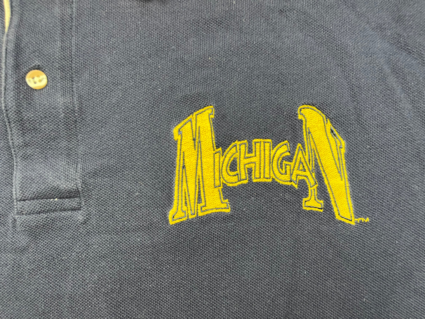 Michigan Embroidered Polo