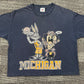 Michigan Looney Tunes Hemmed T-Shirt