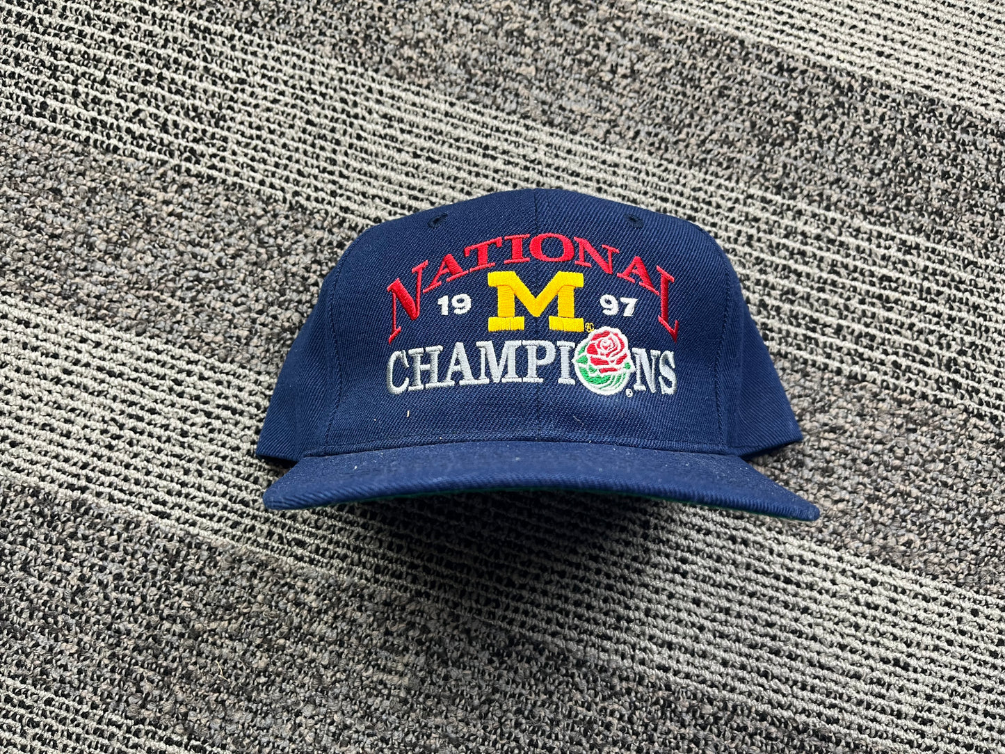 Michigan 1997 National Champs Snap Back Hat