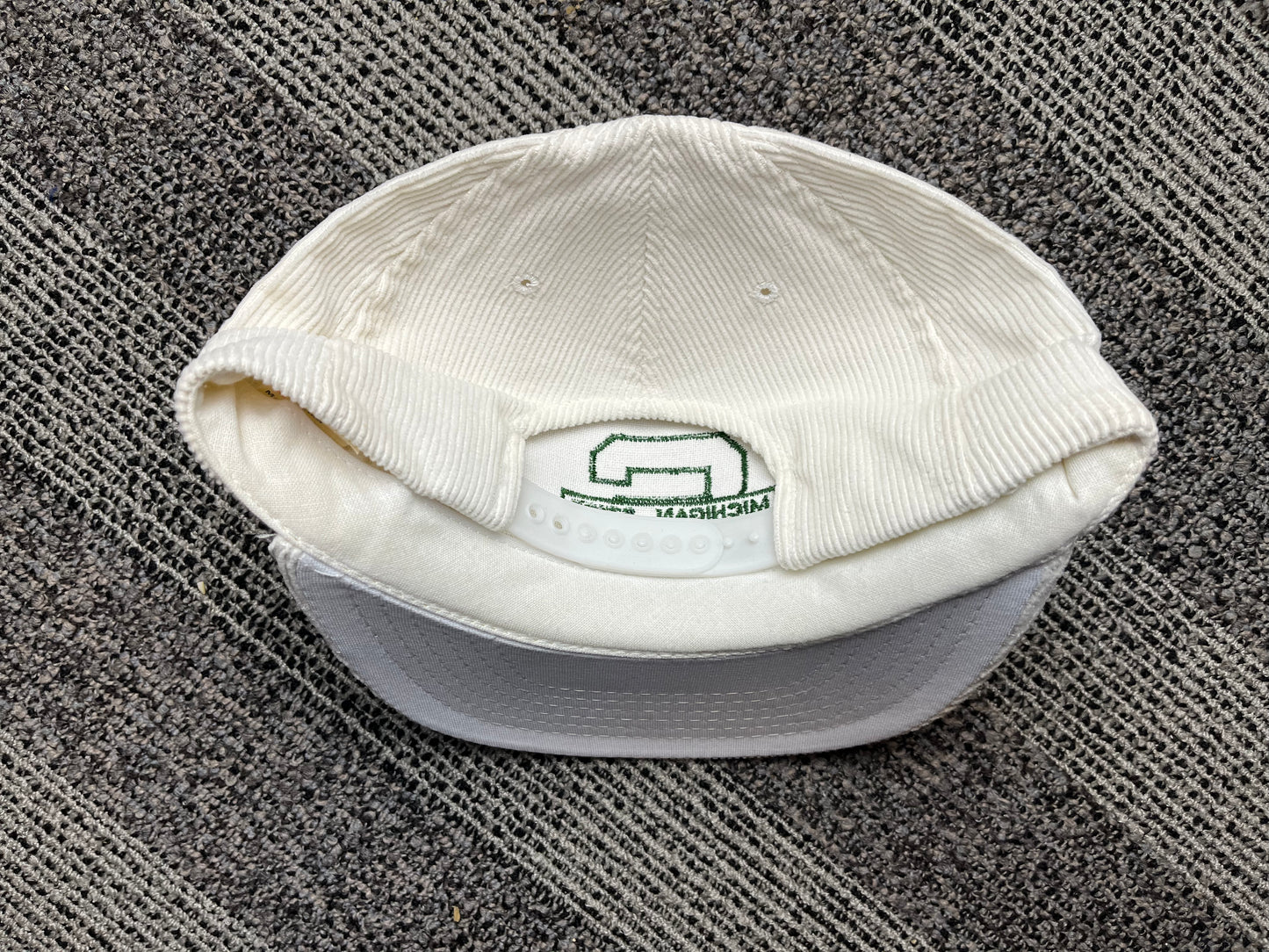 Michigan State Corduroy Snap-Back Hat