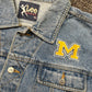 Michigan Embroidered Jean Jacket
