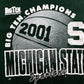 Michigan State 2001 Big Ten Champs T-Shirt