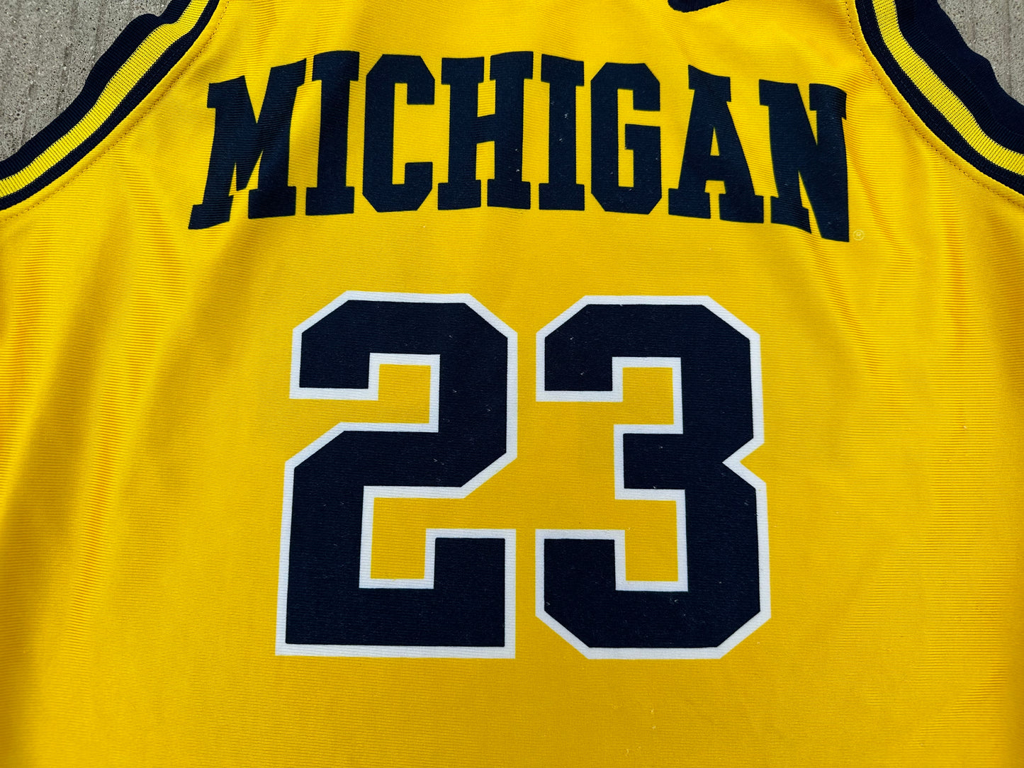 Michigan #23 Basketball Jersey