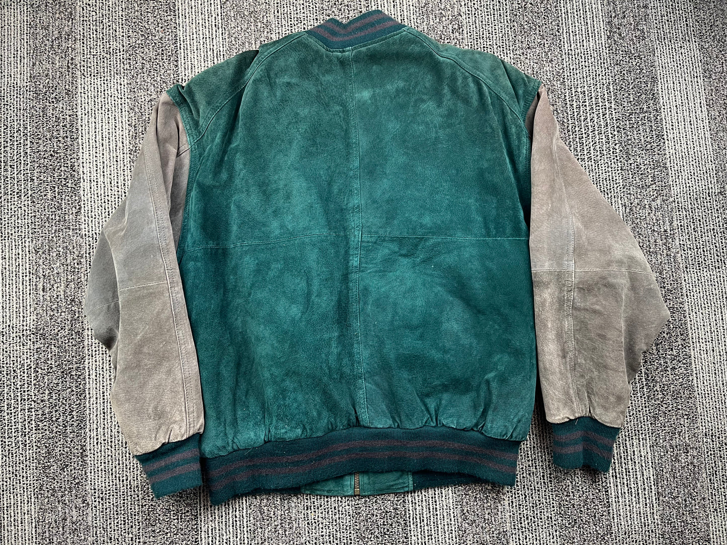 Michigan State Faux Suede Jacket