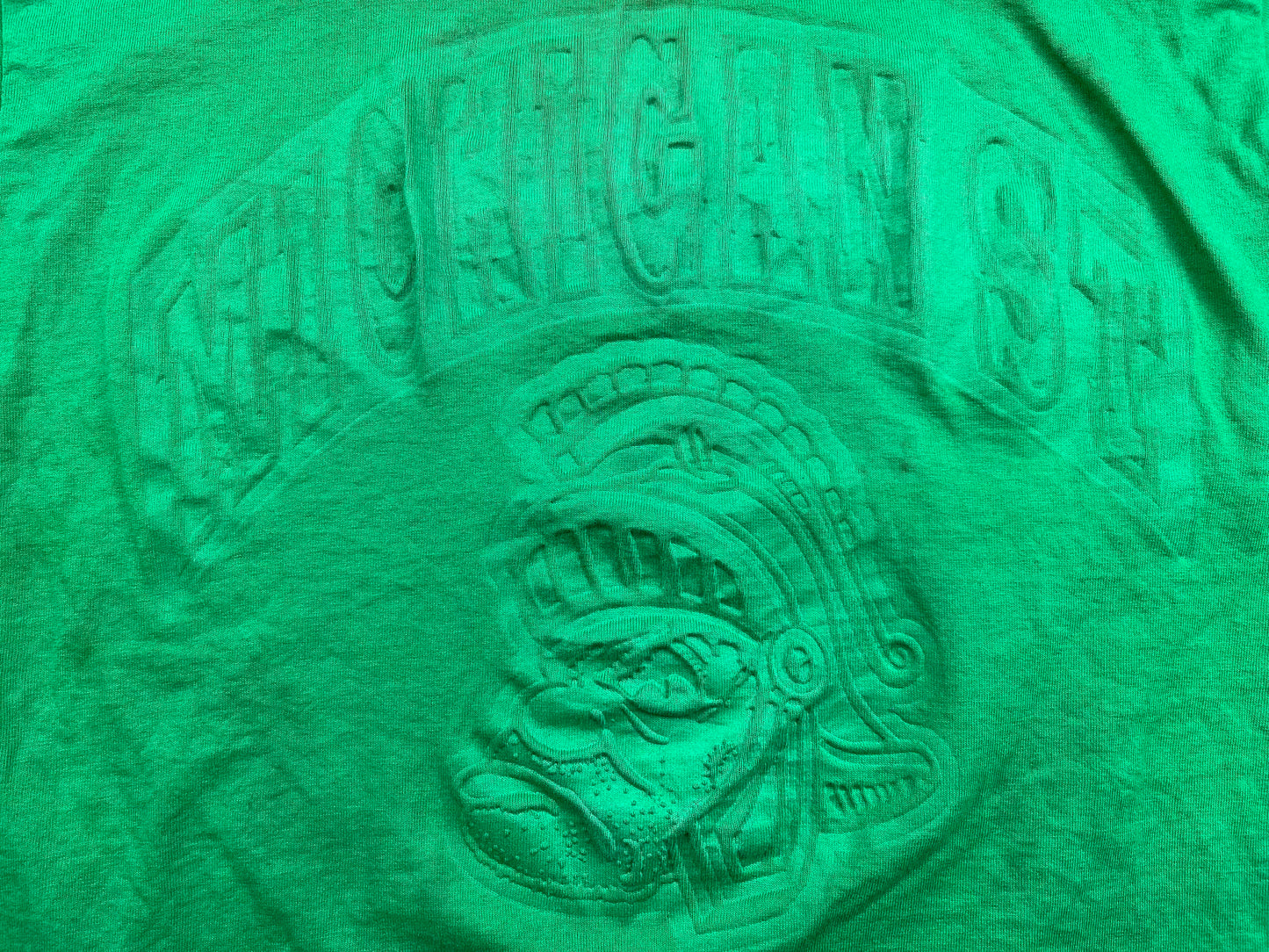 Michigan State Embossed T-Shirt