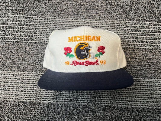 1993 Michigan Rose Bowl Snap Back Hat