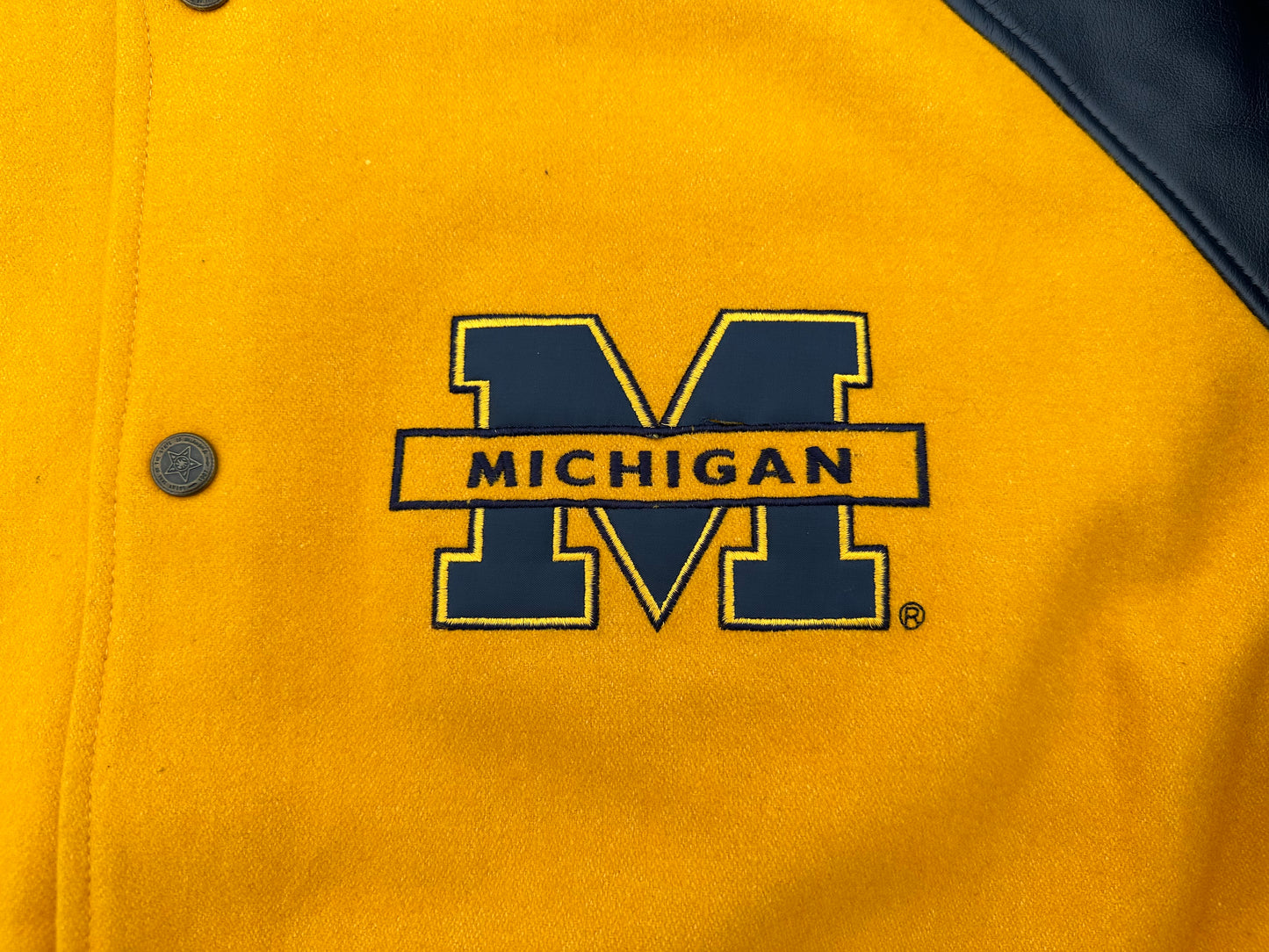 Michigan Button-Up Bomber Jacket