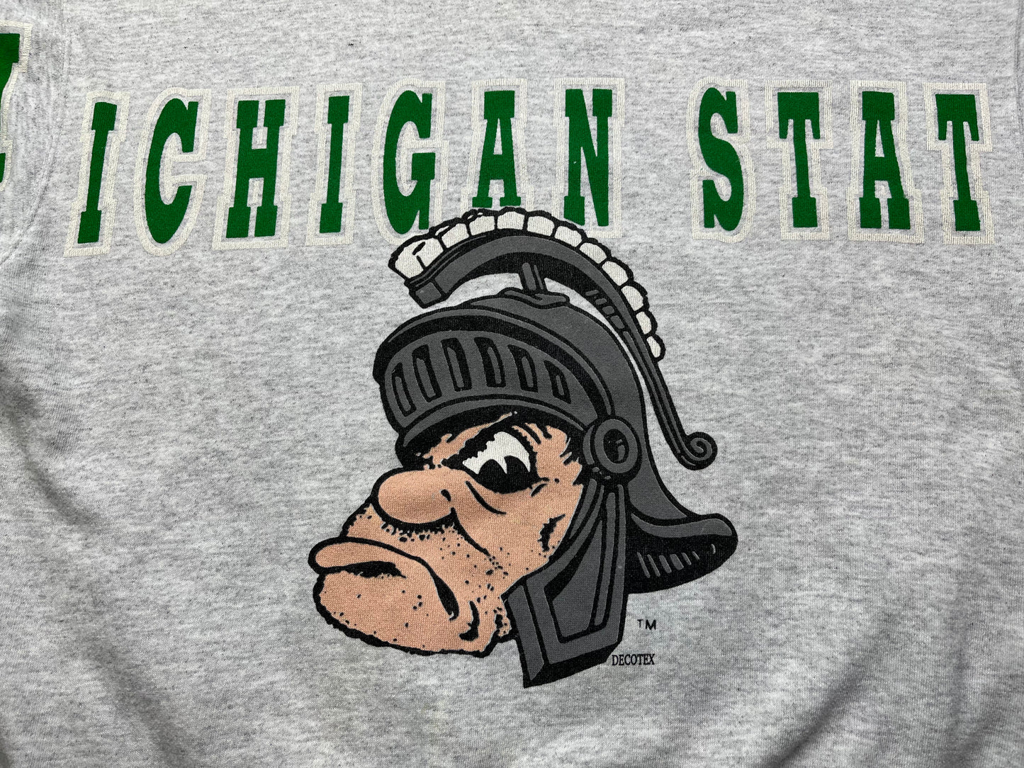 Michigan State Spell Out Crewneck