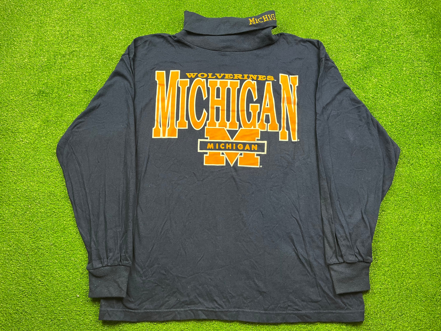Michigan Turtleneck Long-Sleeve T-Shirt