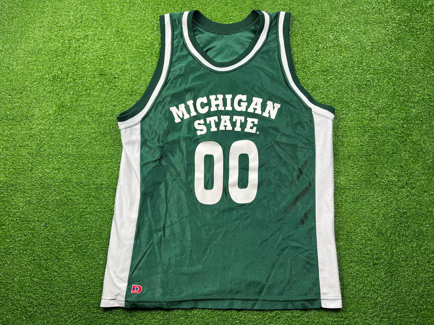Michigan State #00 Basketball Jersey