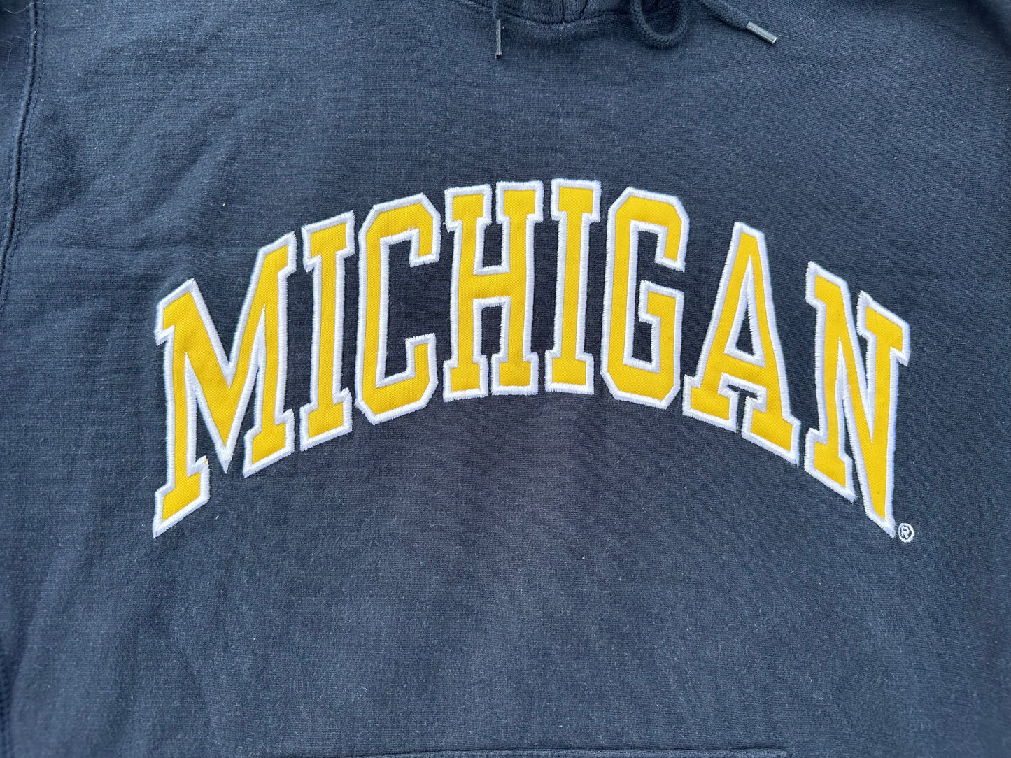 Michigan Embroidered Hoodie Sweatshirt