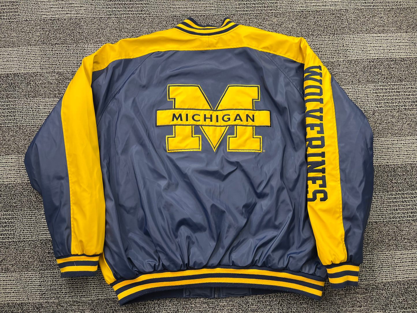 Michigan Full-Zip Bomber Jacket