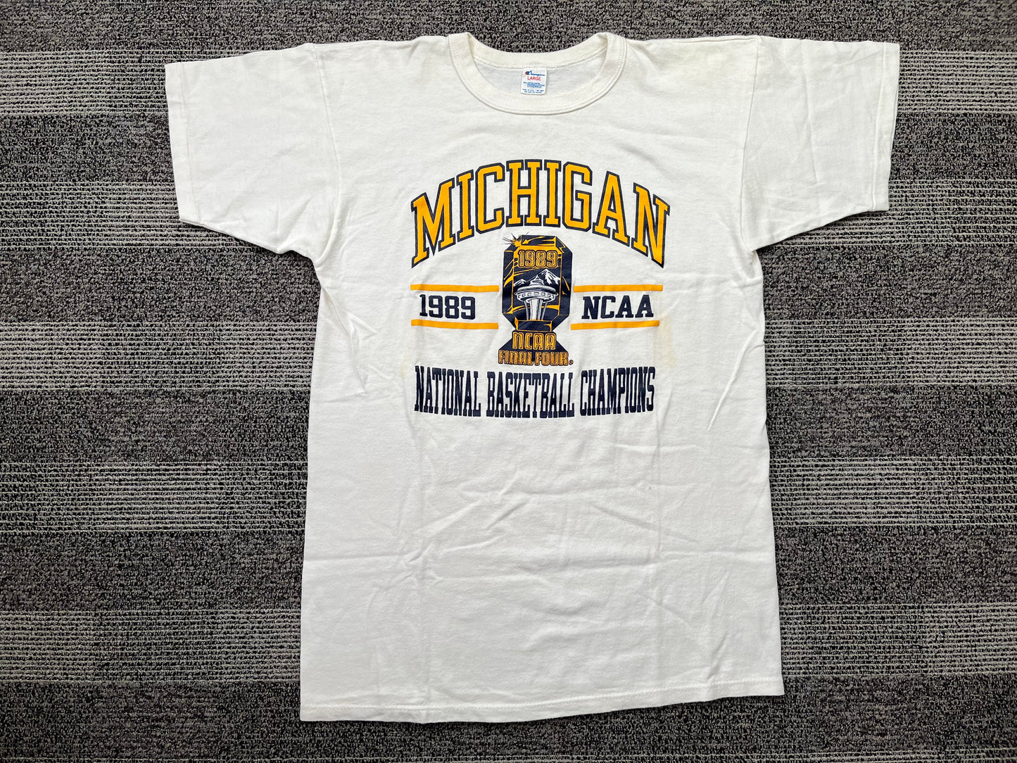 Michigan 1989 National Basketball Champs T-Shirt